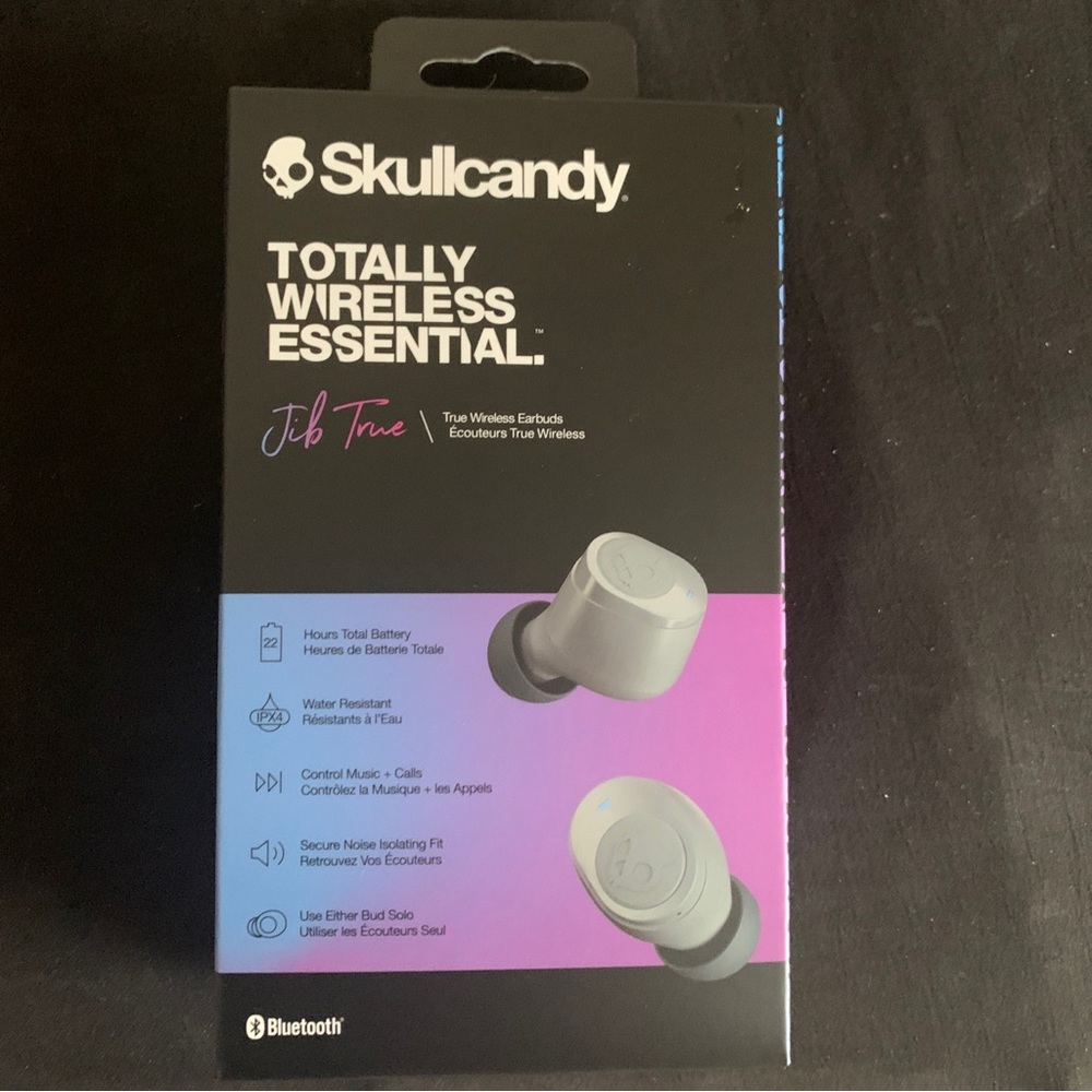 Skullcandy JIB TRUE Wireless Earbuds - GRAYBRAND NEW SEALED